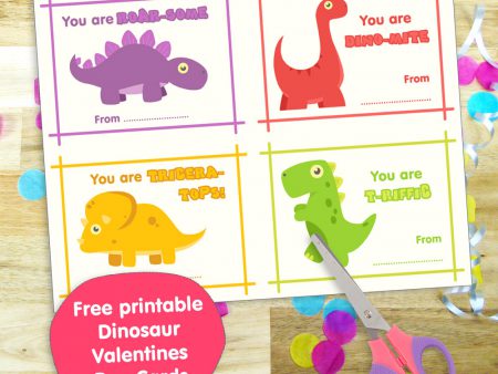 Valentines Dino Cards